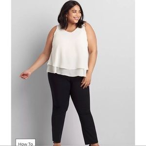 Lane Bryant Essentials Madison Straight Pant
